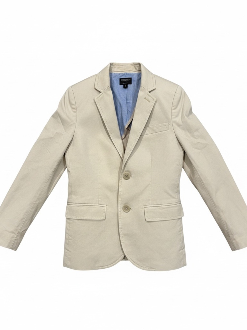 Crewcuts Cream Boys' Blazer Jacket